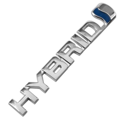 HYBRID Metal Logo For Trunk