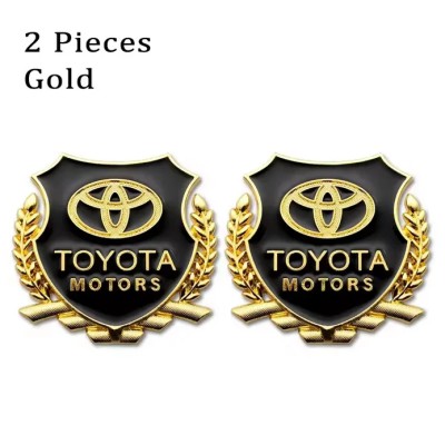 3D Metal Sticker Emblem Badge Toyota
