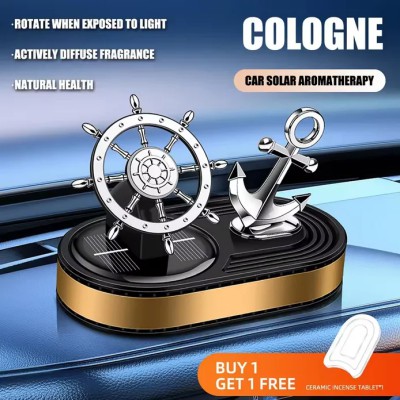 Car dashboard Solar Power Air Freshner