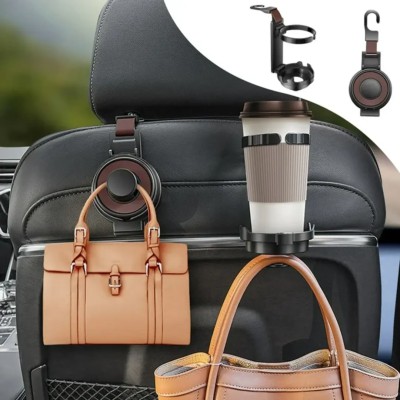 3-in-1 Car Seat Hook Organizer