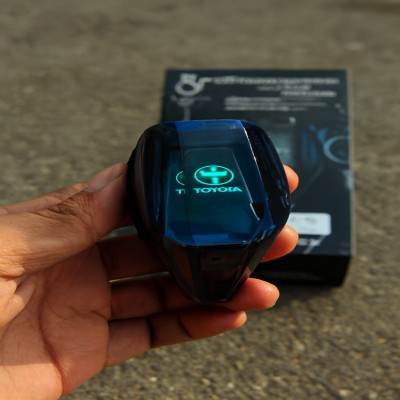 Crystal LED Car Gear Knob TOYOTA - 7 colores mazic lamp breathing racing dash