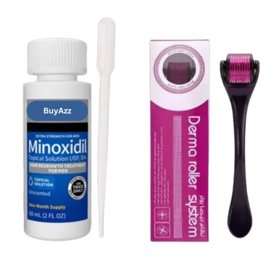 Minoxidil 5% + DRS Derma Roller