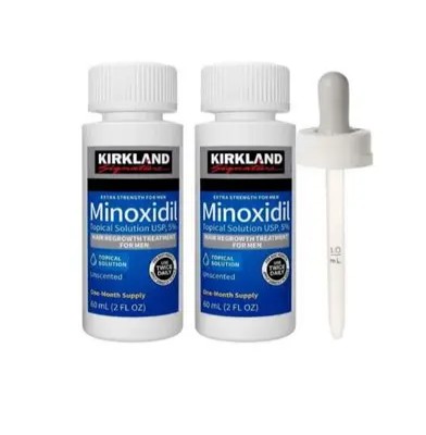 Minoxidil 5% Solution – 60ml | 2 Pieces