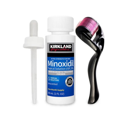 Minoxidil 5% + DRS Derma Roller
